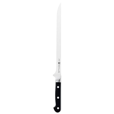 ZWILLING Pro ham knife, blade length: 26 cm, special stainless steel, plastic handle, black on sale